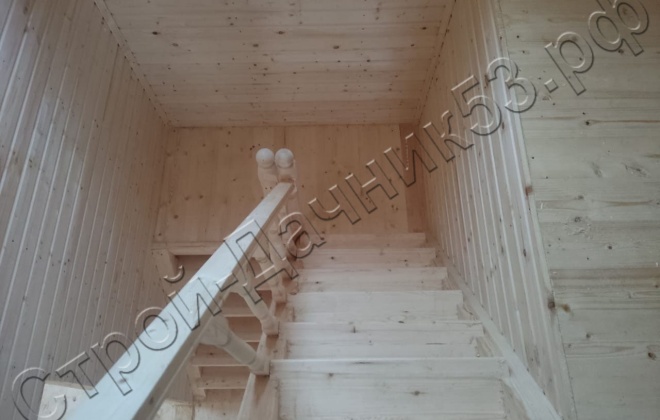 4 Каркасно-щитовой дом   Д-59, 6х6м, 69,8  М², Московская область, Раменский район, деревня  Малышево. (7)